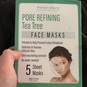 Precision Beauty Tea Tree Face Masks - Green